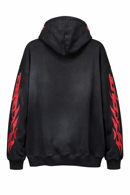 GALOI DRIP – Black Eclipse Hoodie