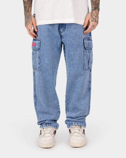 Cargo Jean Retro Blue