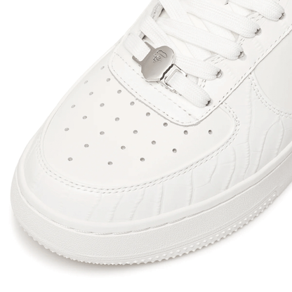A BATHING APE Bapesta #3 Leather White