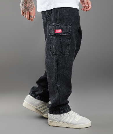 Cargo Jean Retro Black
