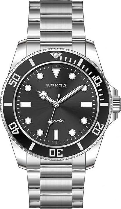 Invicta Diver Quartz Black Dial Analog Watch for Men 69401