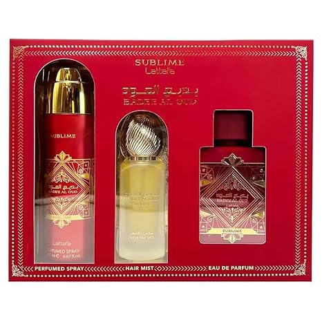 Perfume Set Sublime 3 Piezas 200-300-100ml
