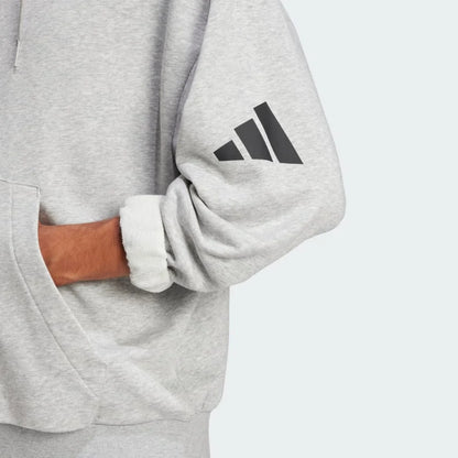 ADIDAS Essentials Loose-Fit 3 Bar Logo French Terry Hoodie