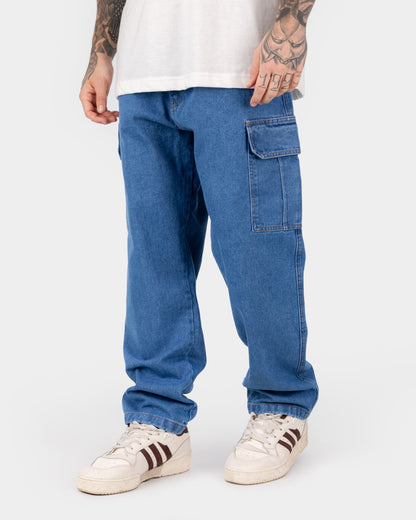 Cargo Jean Blue