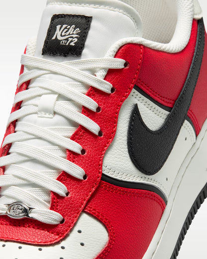 Nike Air Force 1 Low '07 LV8 University Red Sail Black