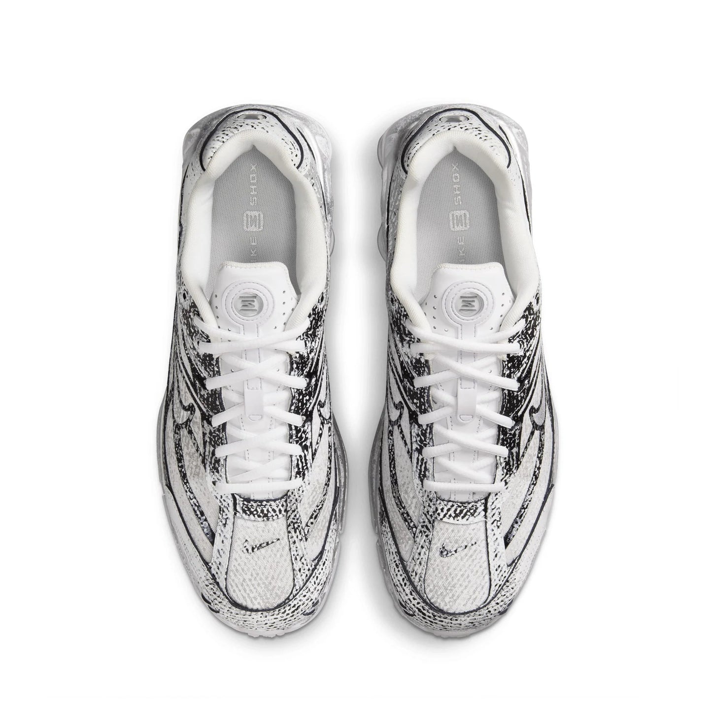 Nike Shox Ride 2 WHITE/MTLC PLATINUM-BLACK-FLT