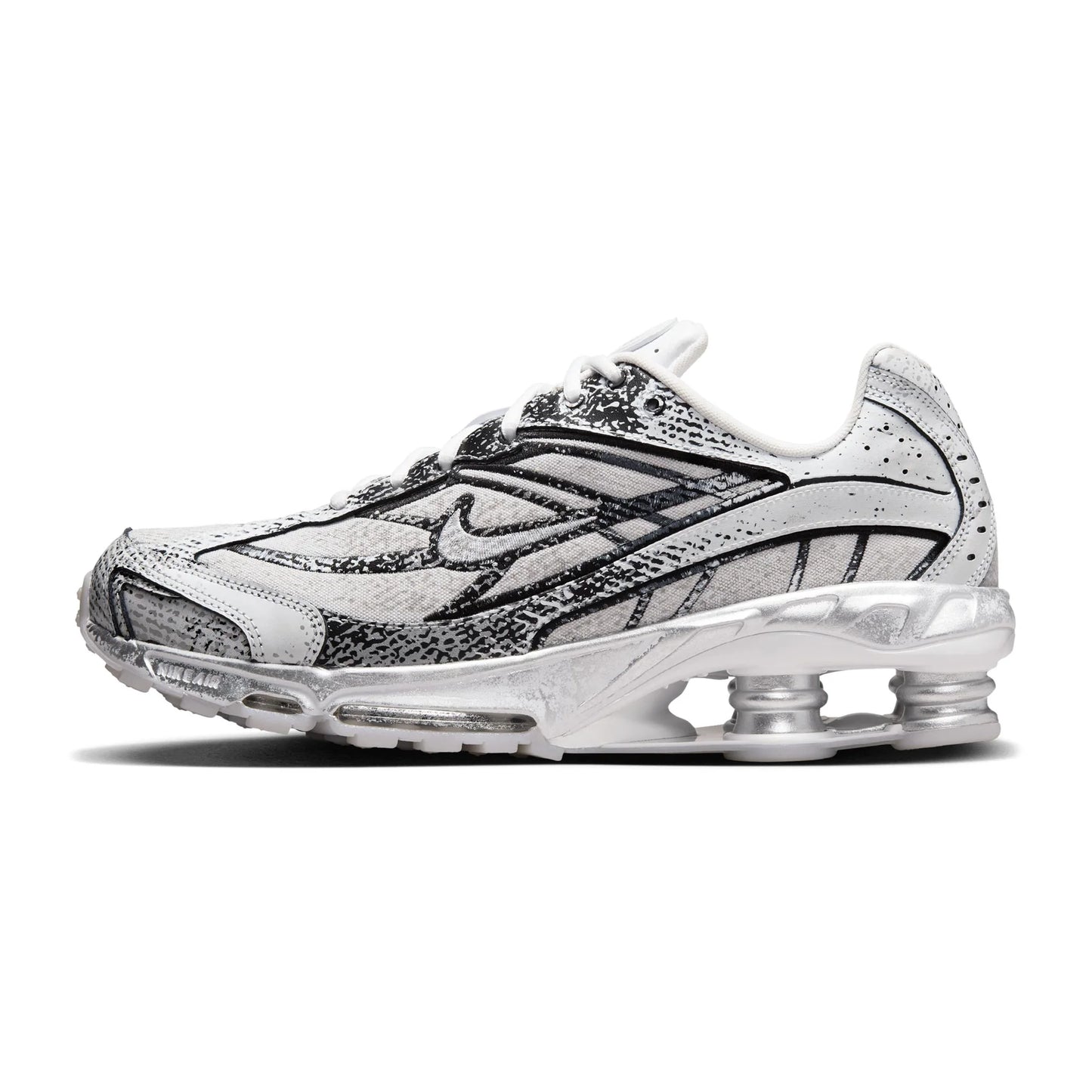Nike Shox Ride 2 WHITE/MTLC PLATINUM-BLACK-FLT