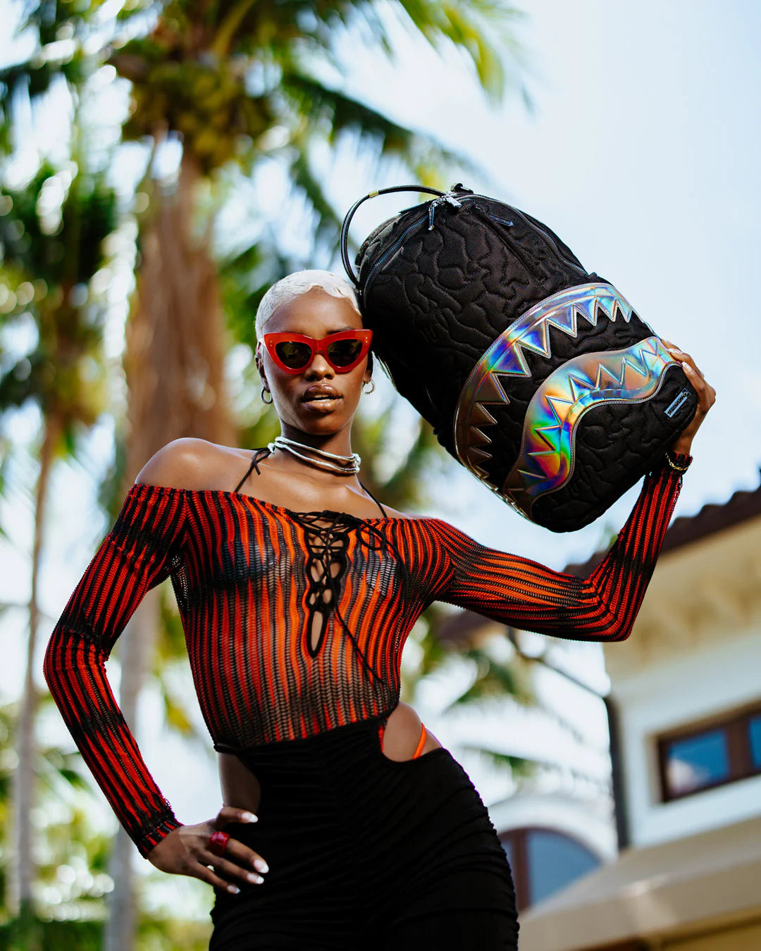 Mochila SPRAYGROUND HYPER QUILT ELECTRON DLXS BACKPACK