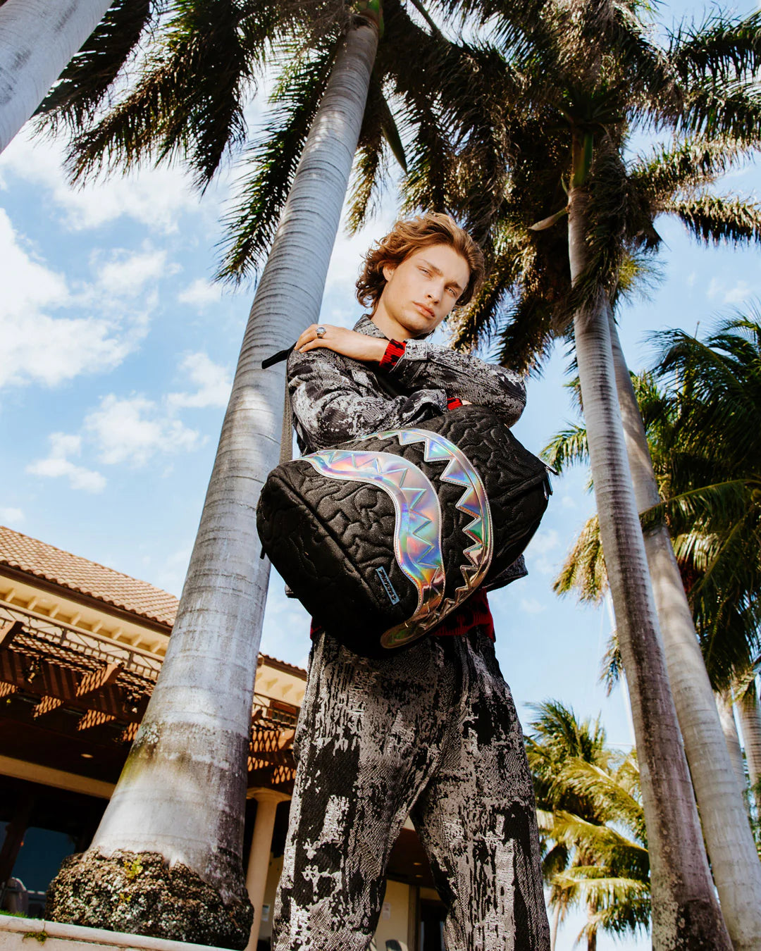 Mochila SPRAYGROUND HYPER QUILT ELECTRON DLXS BACKPACK