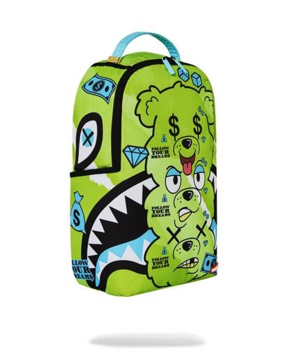 MONEY BEAR SEEING TRIPLE DLXSR BACKPACK