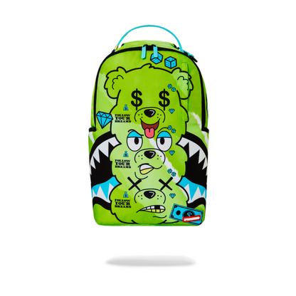 MONEY BEAR SEEING TRIPLE DLXSR BACKPACK