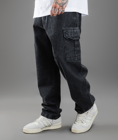 Cargo Jean Retro Black