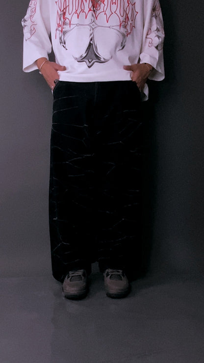 PANTS BROKEN BLACK