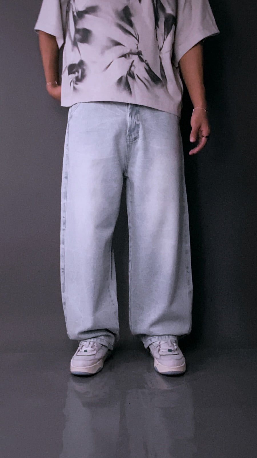 PANTS BROKEN LIGHT BLUE