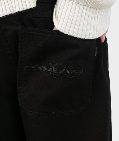 Baggy Drill Black