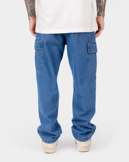Cargo Jean Blue