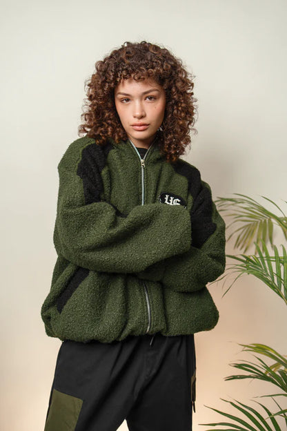 HOODIE CARNERO - GREEN / BLACK