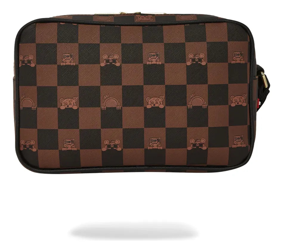 910b7510nsz Neceser Peeking Character Check Marrón
