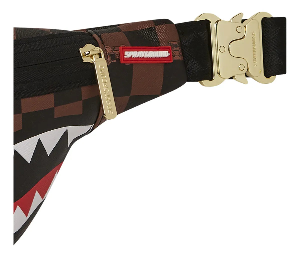 910b7512nsz Cangurera Peeking Character Check Marrón Check