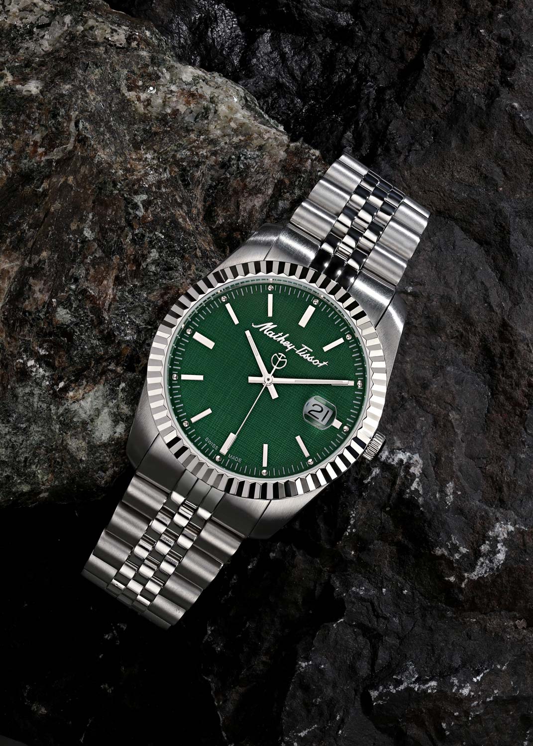 MATHEY-TISSOT Quartz Green Dial Men’s Watch
