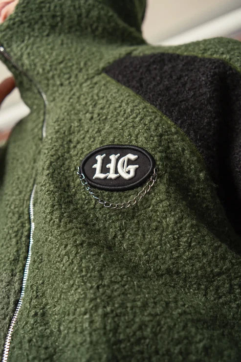 HOODIE CARNERO - GREEN / BLACK