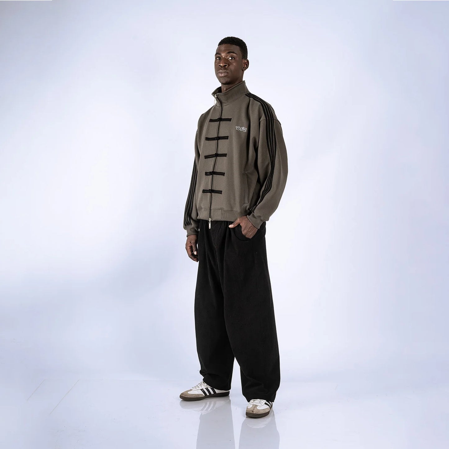 JACKET PASA BUY - GREY/BLACK