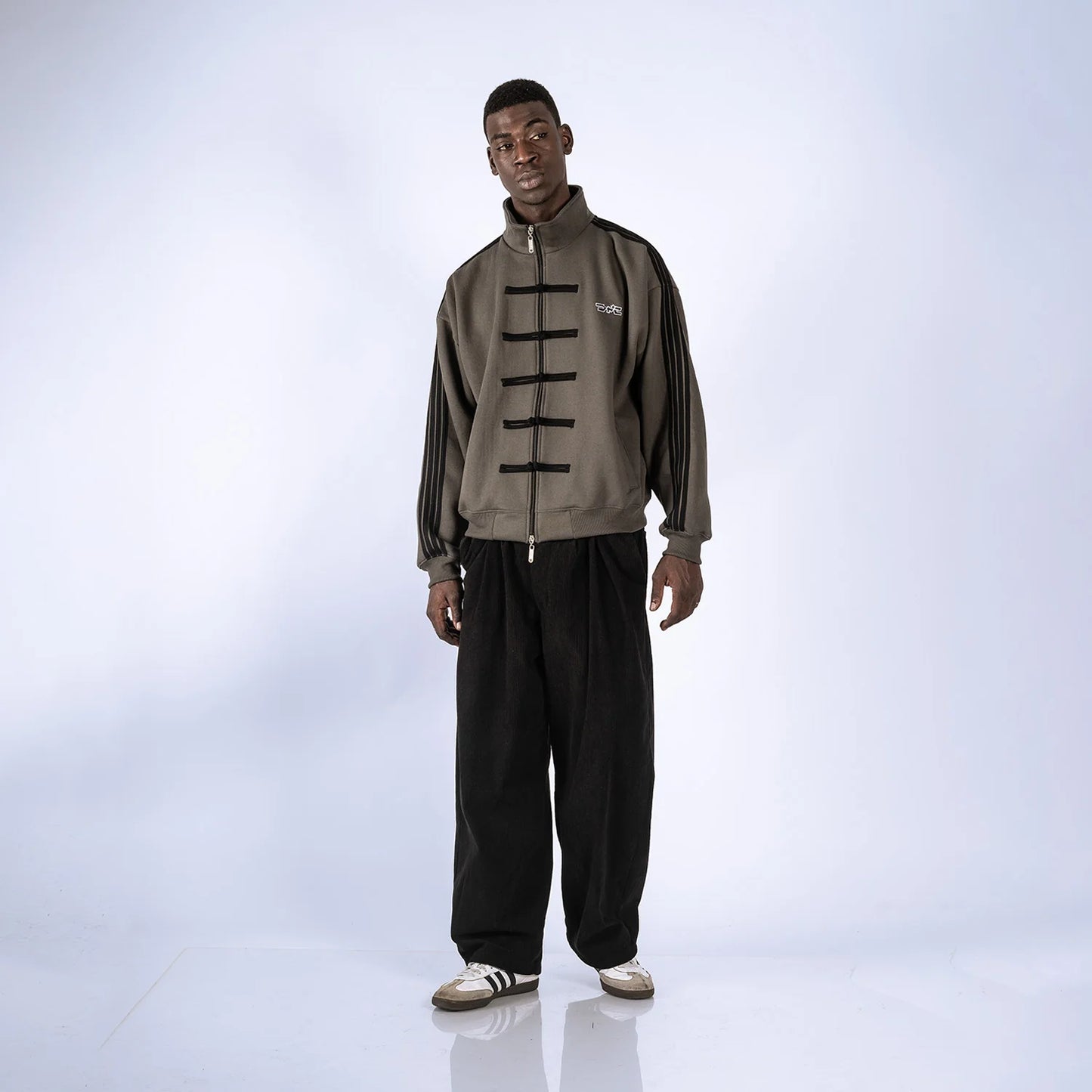 JACKET PASA BUY - GREY/BLACK