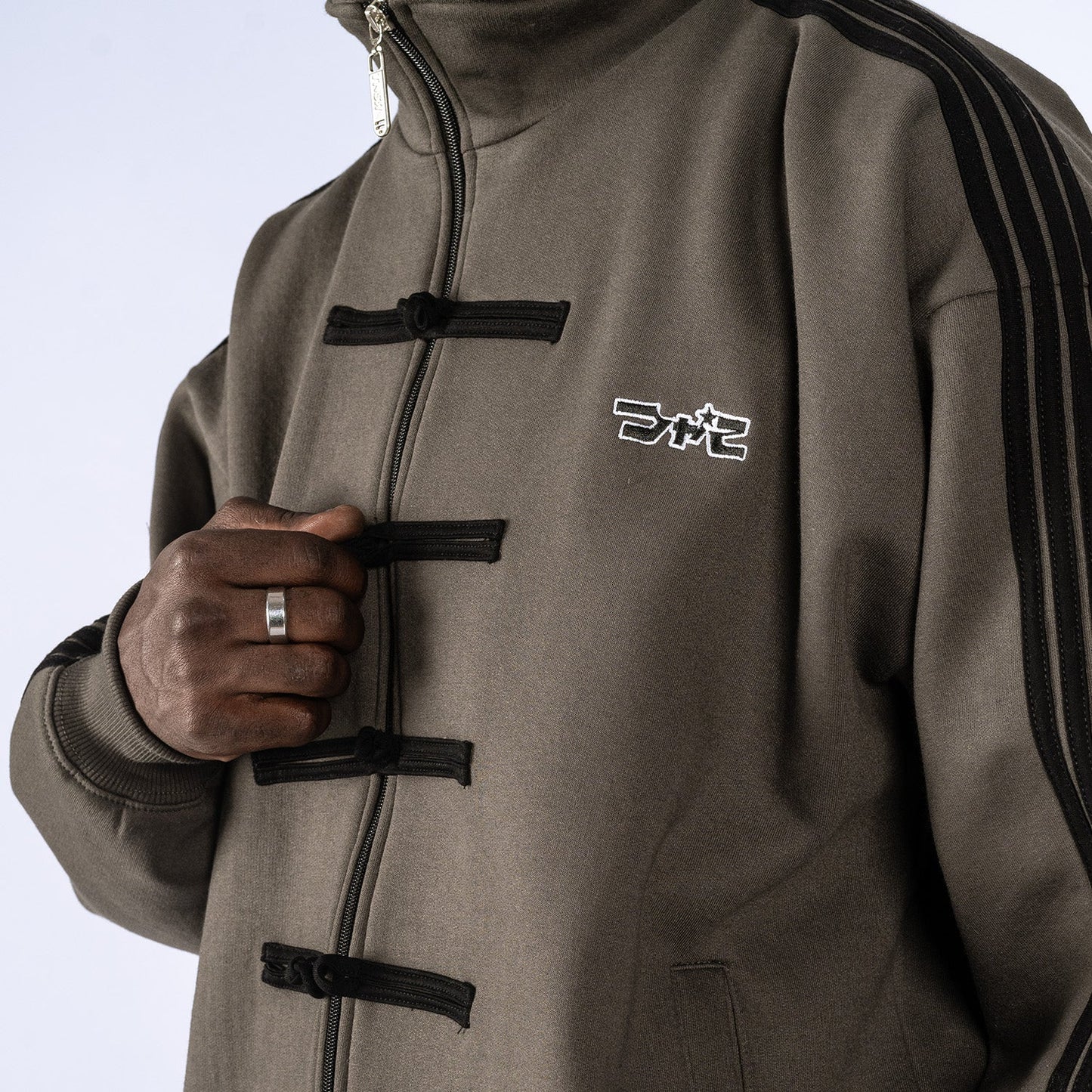JACKET PASA BUY - GREY/BLACK