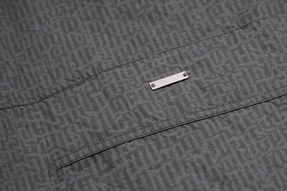 SUBTLE MONOGRAM TEXTURED JACKET BLACK