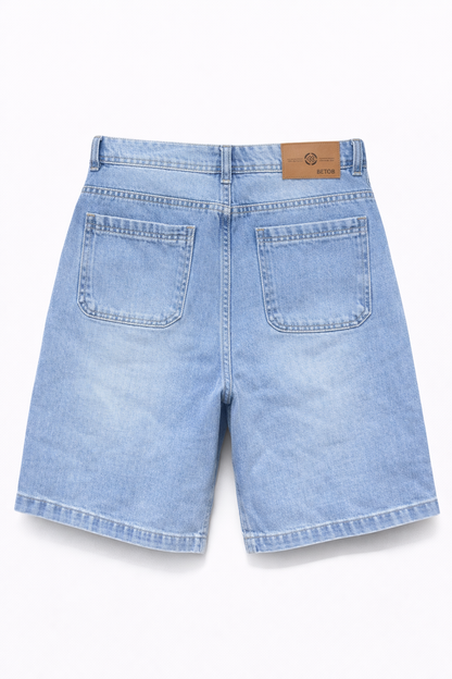 Jort Denim “Web & Flame – Ice Blue”