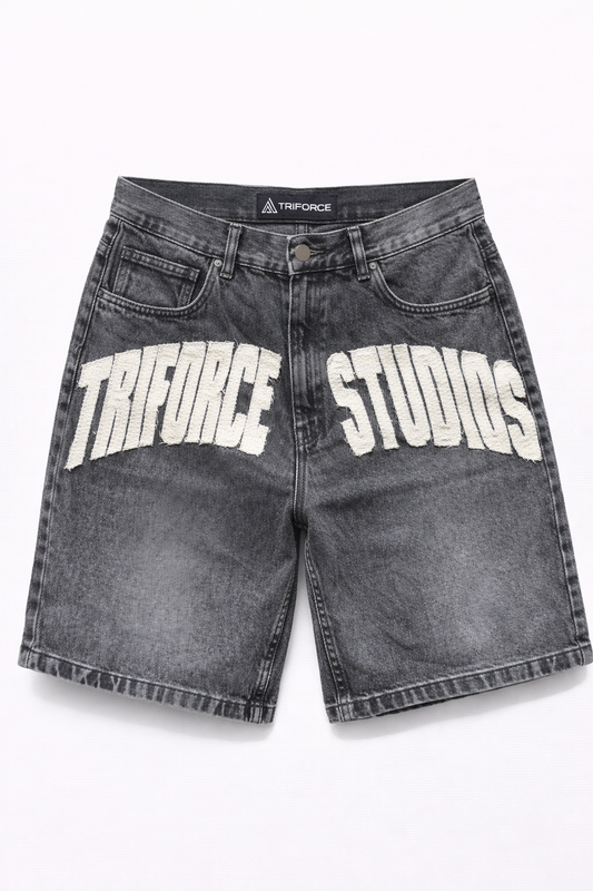 JORT TRIFORCE STITCH “GREY WASH”