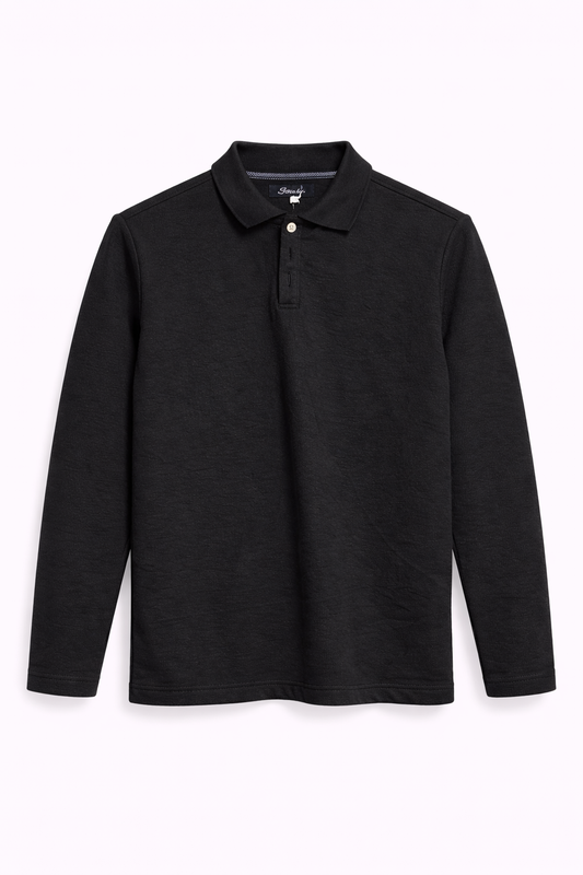 STRIKE CORE LS POLO “Black”