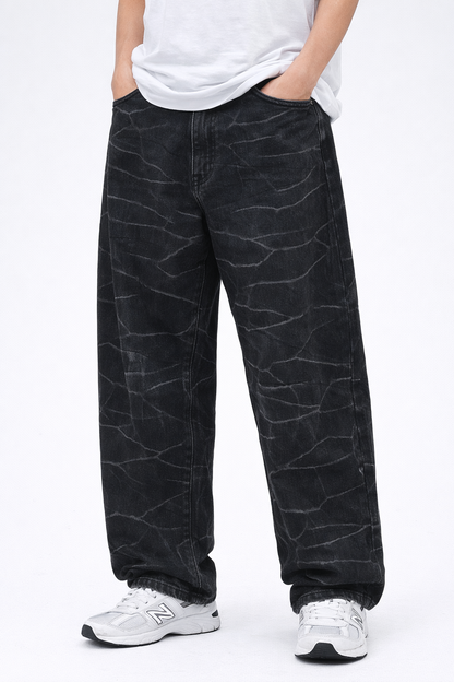 PANTS BROKEN BLACK