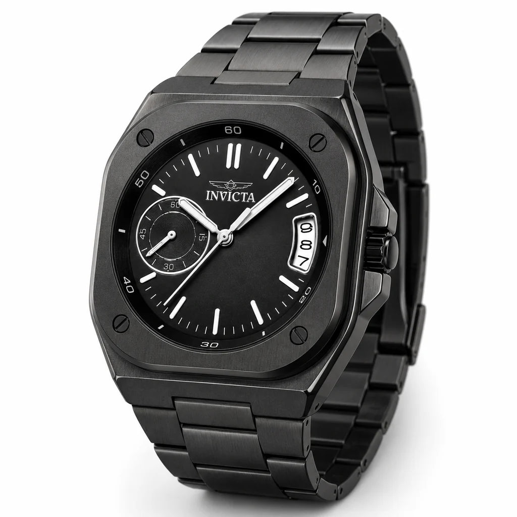 Invicta Cuadro Men's Watch - 42.3mm, Black (70661)