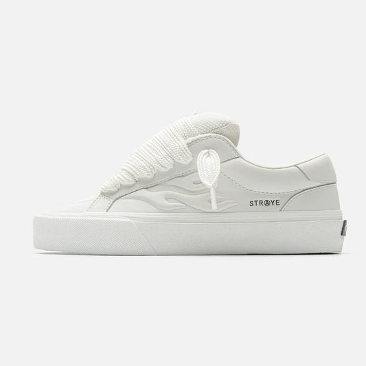 STRAYE LOGAN PUFF "White Bevel"