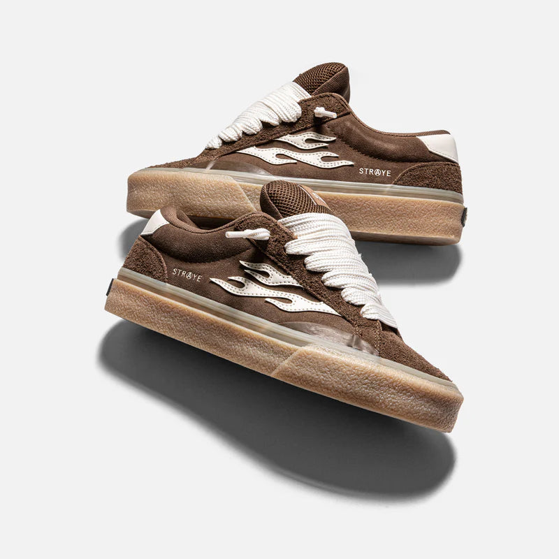 STRAYE LOGAN PUFF "BROWN CREPÈ"