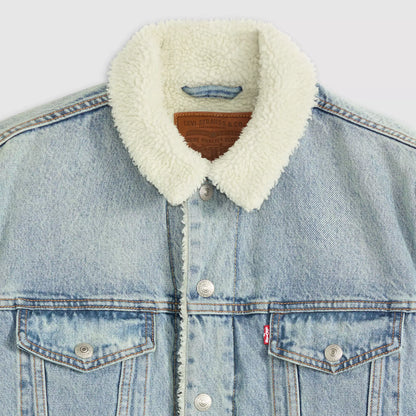 LEVIS Type III Sherpa Trucker Jacket Kentucky Blue Sherpa