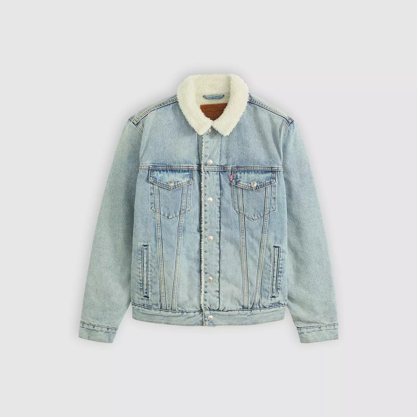 LEVIS Type III Sherpa Trucker Jacket Kentucky Blue Sherpa