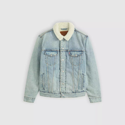 LEVIS Type III Sherpa Trucker Jacket Kentucky Blue Sherpa