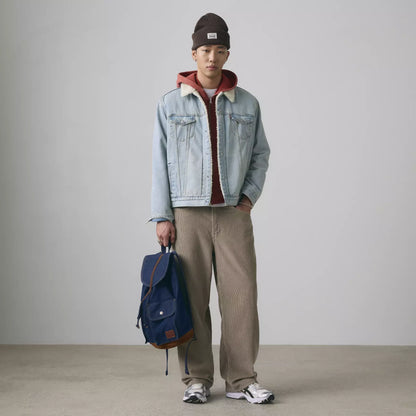 LEVIS Type III Sherpa Trucker Jacket Kentucky Blue Sherpa