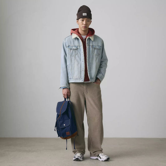 LEVIS Type III Sherpa Trucker Jacket Kentucky Blue Sherpa