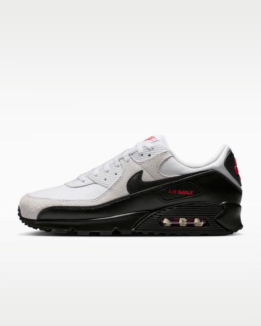 Nike Air Max 90 Perforated Leather White Black