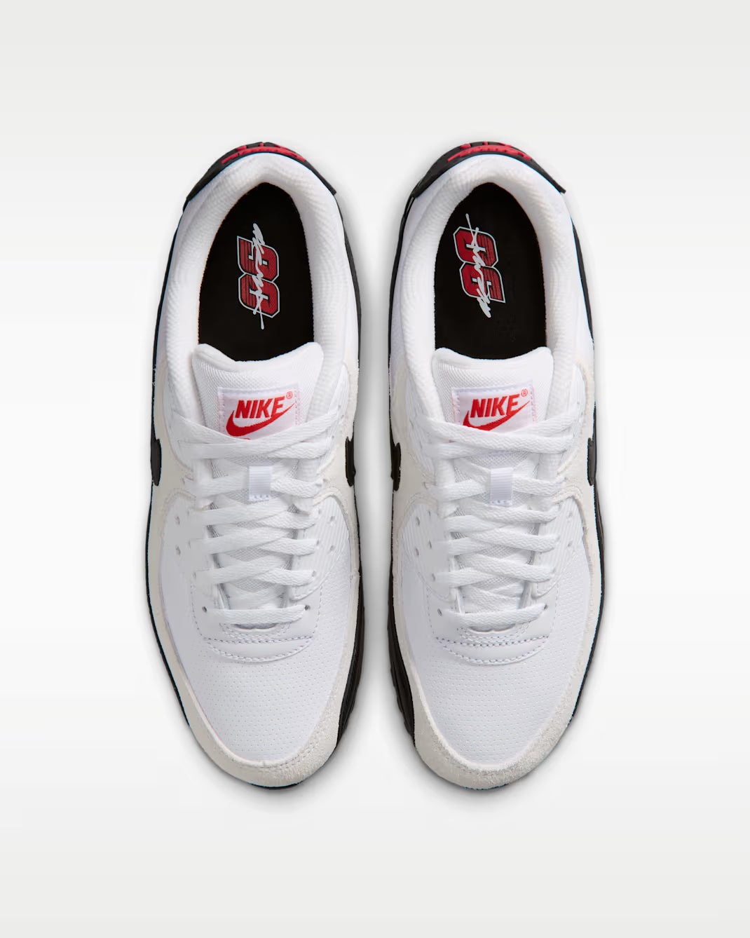 Nike Air Max 90 Perforated Leather White Black