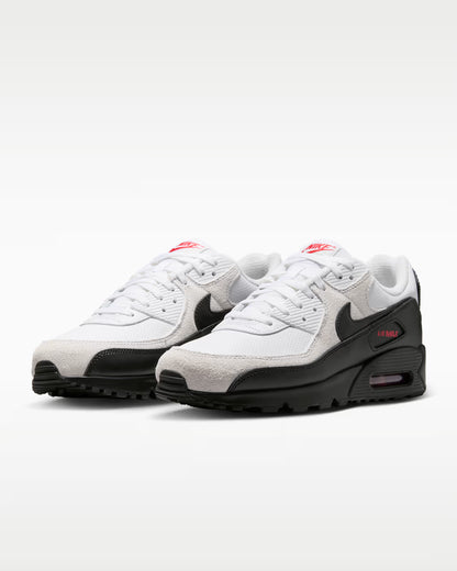 Nike Air Max 90 Perforated Leather White Black