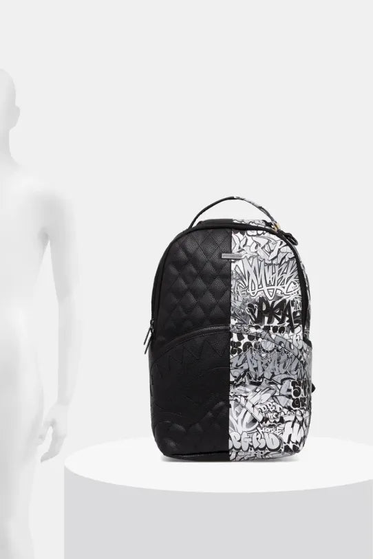 Mochila Urbano Unisex Sprayground Mochila Dlxsv Half Graff Quilted