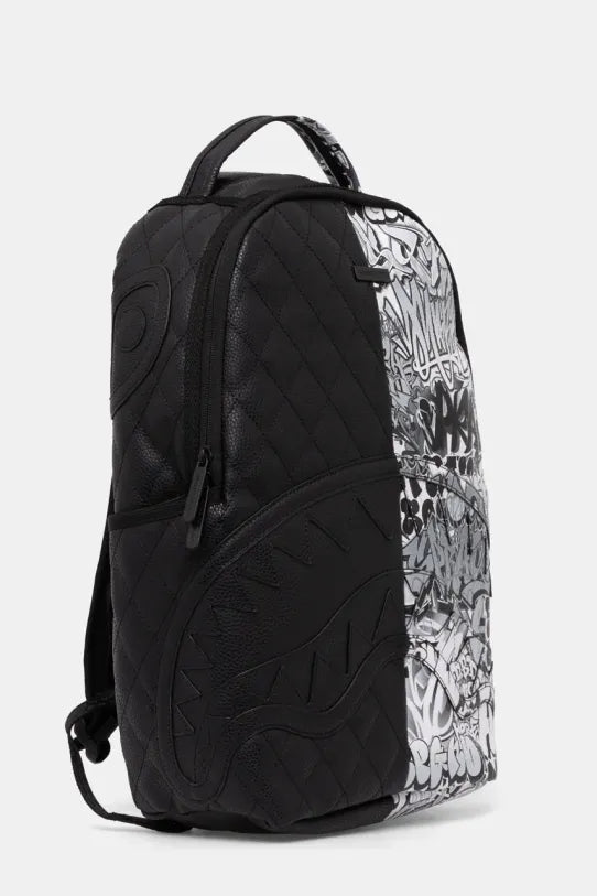 Mochila Urbano Unisex Sprayground Mochila Dlxsv Half Graff Quilted
