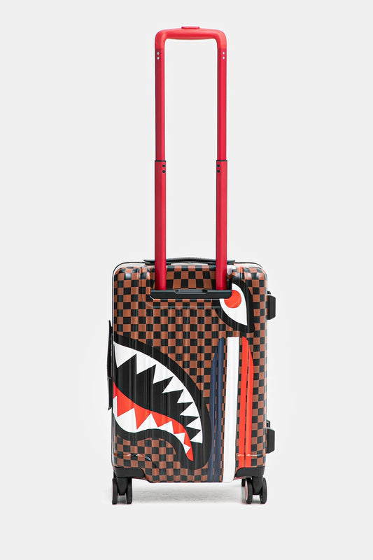 Sprayground walizka kolor brązowy 910CL258NSZ