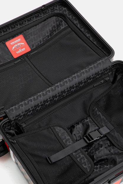 Sprayground walizka kolor brązowy 910CL258NSZ