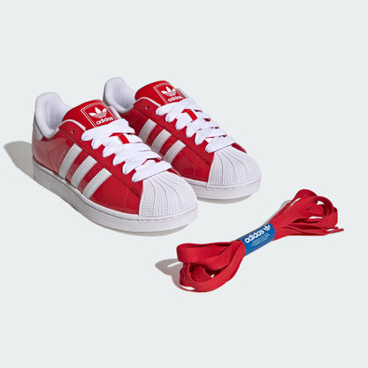 ADIDAS SUPERSTAR Better Scarlet White