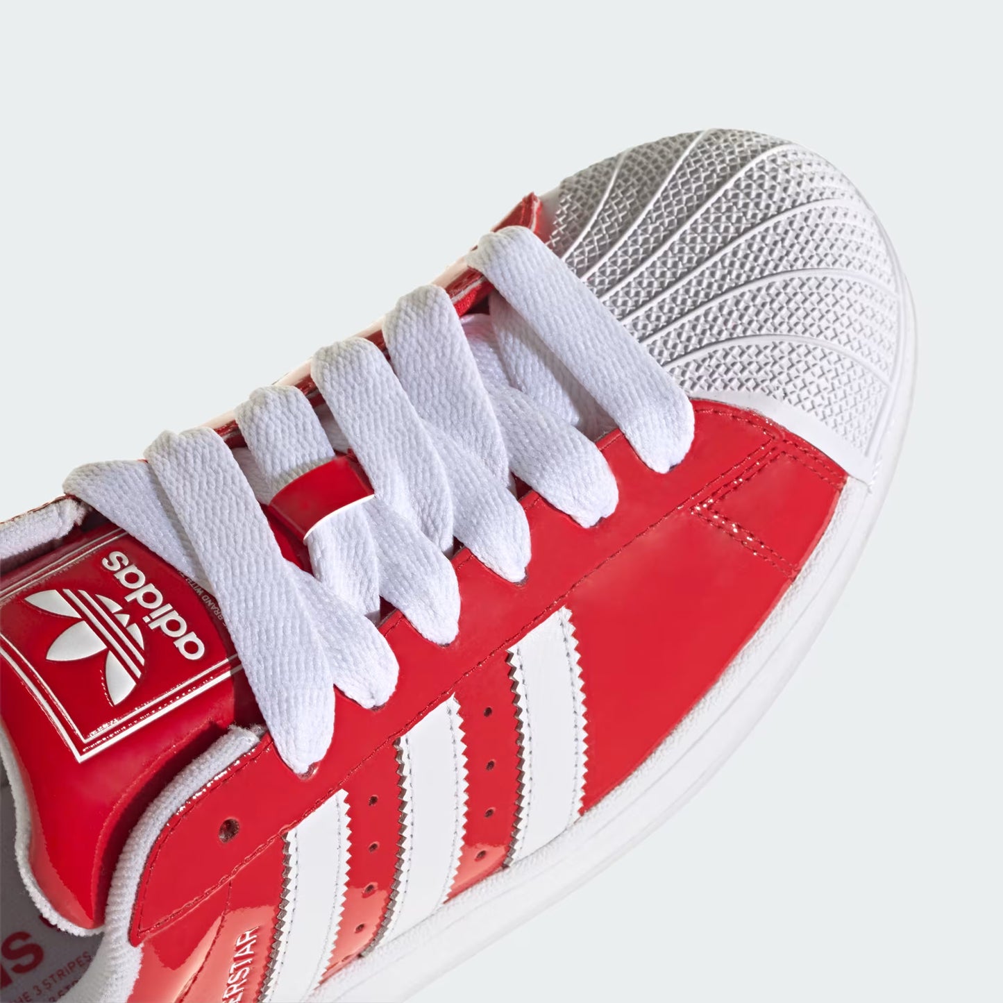 ADIDAS SUPERSTAR Better Scarlet White